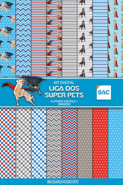 Papel Digital A Liga dos Super Pets