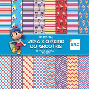 Papel Digital Vera e o Reino do Arco Íris