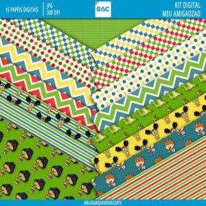 Kit Digital Meu Amigaozao