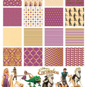 Kit de Papel Digital Enrolados