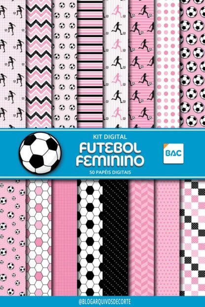 Papel digital Futebol Feminino