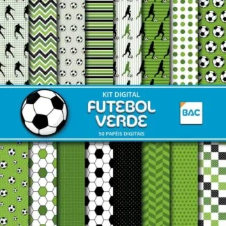 Kit de papel digital de Futebol
