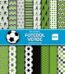 Papéis digitais – Arquivos de Corte Kit de papel digital de Futebol