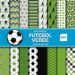 Papéis digitais – Arquivos de Corte Kit de papel digital de Futebol
