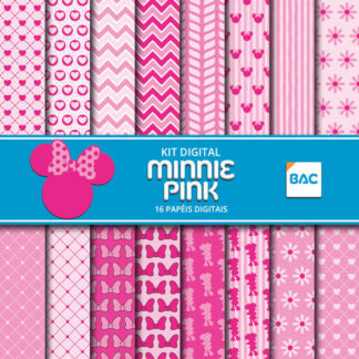 Papel digital Minnie Pink