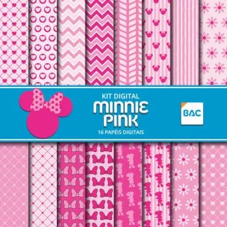 Papel digital Minnie Pink