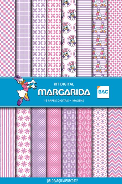 Papel Digital Margarida Disney