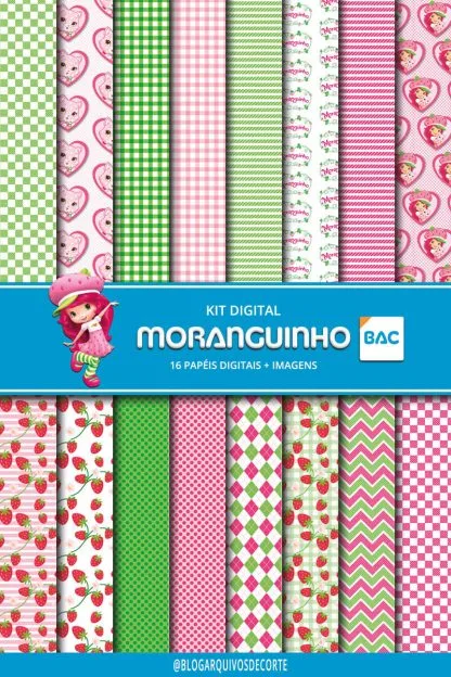 Papel Digital Moranguinho