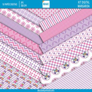 Papel Digital Margarida Disney