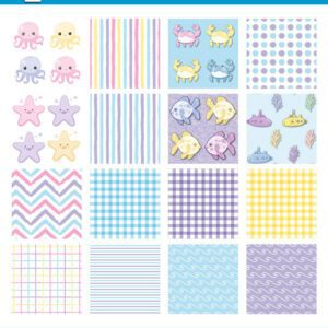 Kit de Papel Digital Fundo do Mar