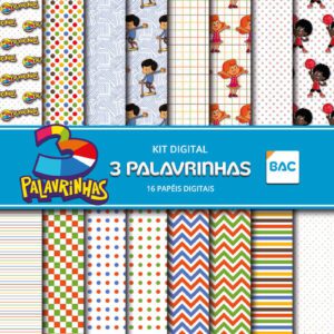 Papel Digital 3 Palavrinhas