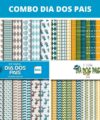 Papéis digitais – Arquivos de Corte combo papel digital dia dos pais