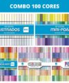 Papéis digitais – Arquivos de Corte Combo de Papel Digital 100 cores