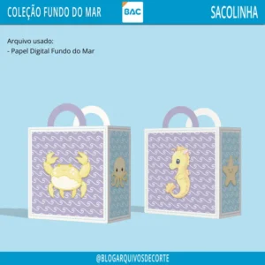 Kit Festa Fundo do Mar