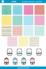 Kit Digital de Natal | Estilo Moderno e Divertido