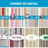 Papéis digitais – Arquivos de Corte Combo de Papel Digital de Natal