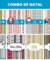 Papéis digitais – Arquivos de Corte Combo de Papel Digital de Natal