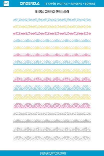 Papel Digital Cinderela