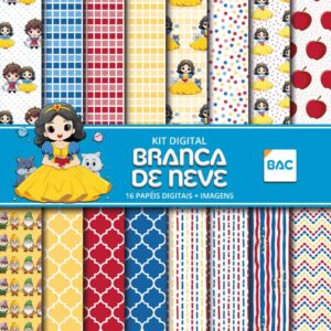 Papel Digital Branca de Neve