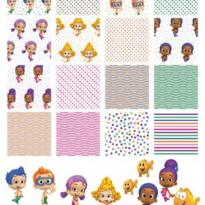 Papel Digital Bubble Guppies