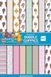 Papel Digital Bubble Guppies