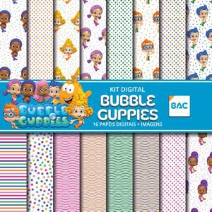 Papel Digital Bubble Guppies
