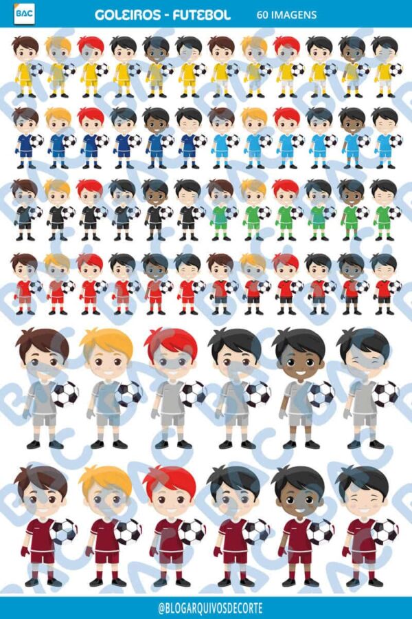 Goleiros e Goleiras de Futebol
