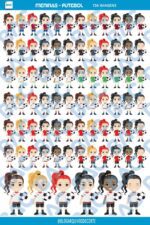 Menina Jogadora de Futebol