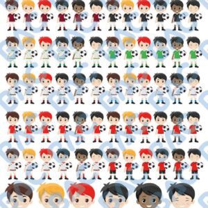 Menino Jogador de Futebol