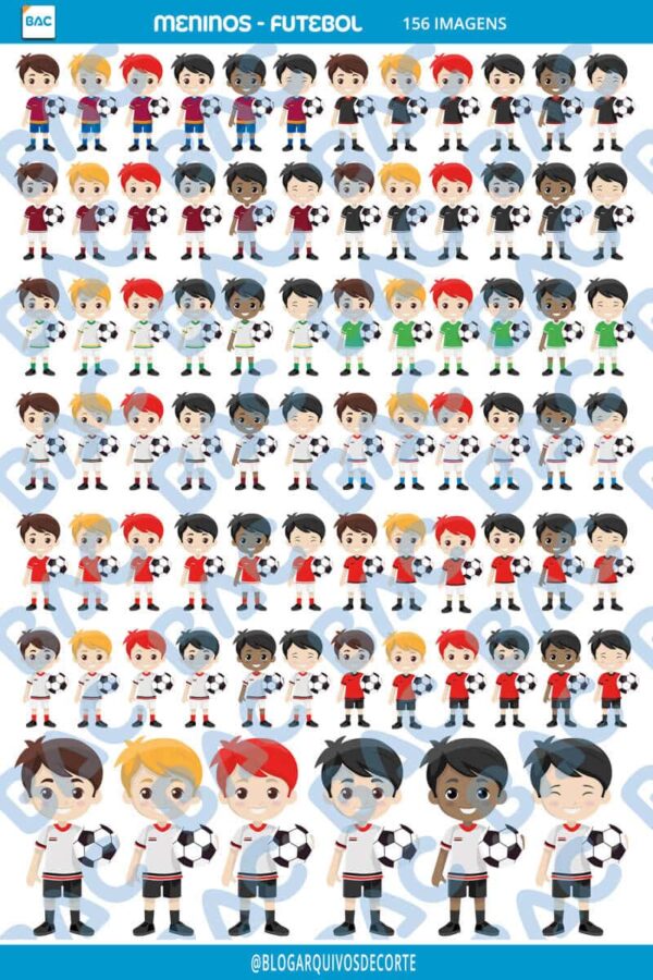 Menino Jogador de Futebol