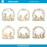 Papel Digital de Páscoa 2024