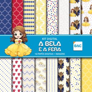 Papel Digital A Bela e a Fera