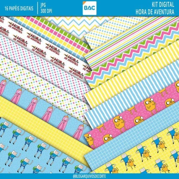 Papel Digital Hora de Aventura