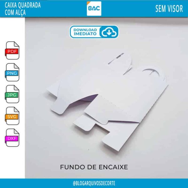 Caixinha Quadrada com Alça