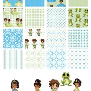 Papel Digital A Princesa e o Sapo