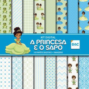 Papel Digital A Princesa e o Sapo