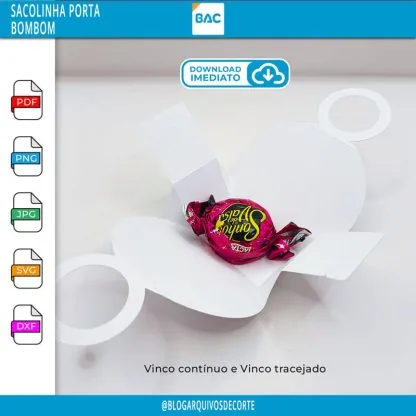 Sacolinha Porta Bombom