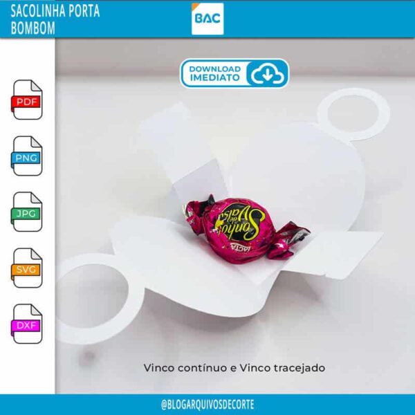 Sacolinha Porta Bombom