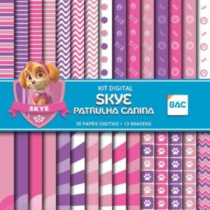 Kit de Papel Digital Skye