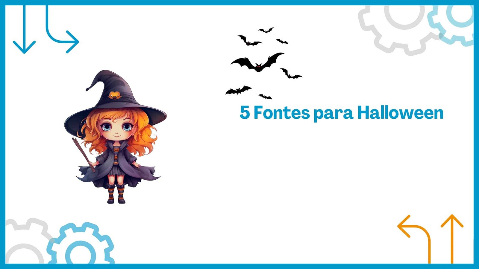 5 fontes para halloween