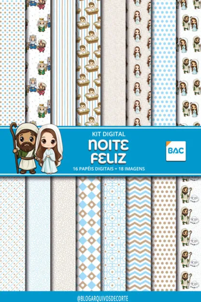 Papel Digital Noite Feliz