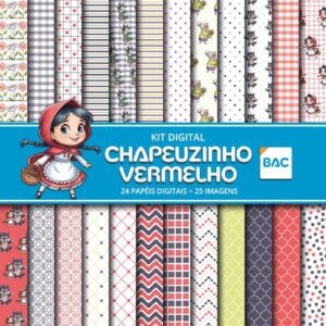 Papel Digital Chapeuzinho Vermelho