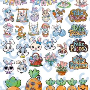 Papel Digital Páscoa 2025