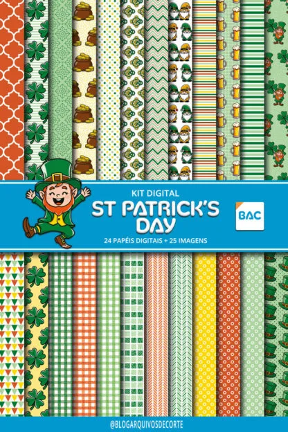 Papel Digital São Patrício (St Patrick's Day)