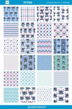 Kit de Papel Digital Stitch