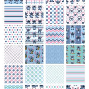 Kit de Papel Digital Stitch