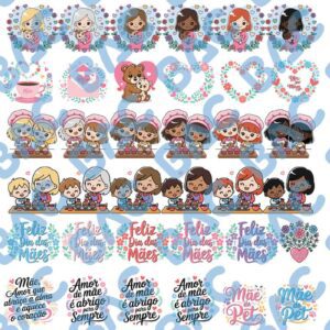 kit digital Dia das Mães