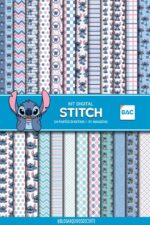 Kit de Papel Digital Stitch