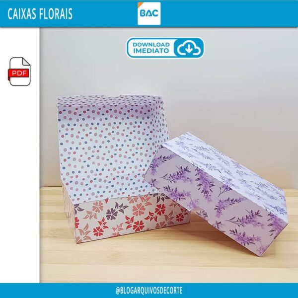 Caixas Florais