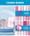 Papéis digitais – Arquivos de Corte Combo Digital Barbie